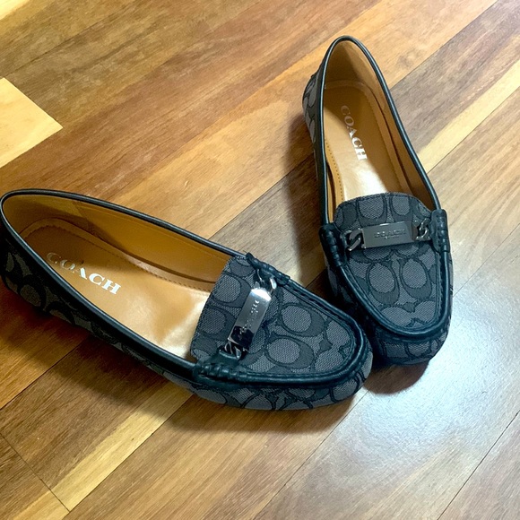 Coach Shoes Coach Flat Shoes Size 38 Greyblack Colour Poshmark